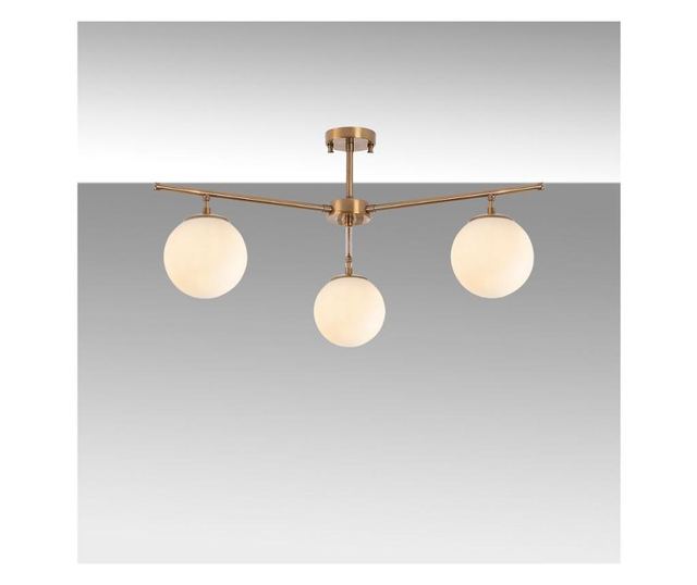 Lustra Fulgor, Atmaca, metal, No Bulb, max. 15 W,  E14, aramiu, 70x70x39 cm