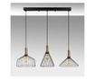 Lustra Fulgor, Dear, metal, No Bulb, max. 15 W, E27 , negru, 104x34x140 cm