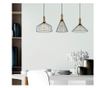 Lustra Fulgor, Dear, metal, No Bulb, max. 15 W, E27 , negru, 104x34x140 cm