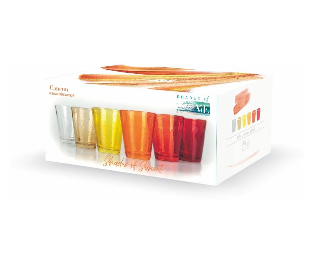 Set 6 čaša za vodu Cancun 330 ml - 8