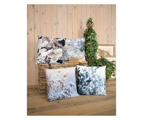 Set od 4 božićnih ukrasnih jastuka Christmas and Winter 45x45 cm