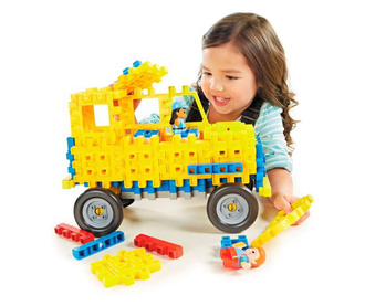 Little Tikes Blocuri De Constructie - Autobuz Scolar