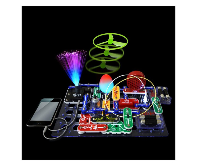 Circuite electronice Elenco Snap Circuits - SCL175 Jocuri de Lumini