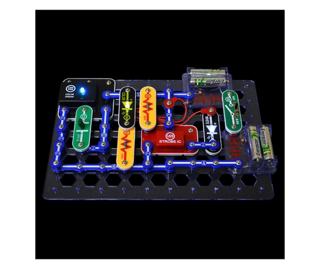 Circuite electronice Elenco Snap Circuits - SCL175 Jocuri de Lumini