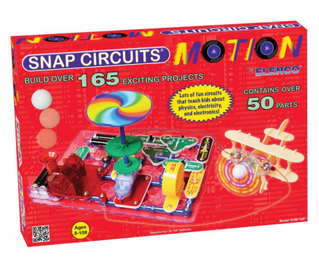 Circuite electronice pentru copii elenco Snap Circuits motion - scm165
