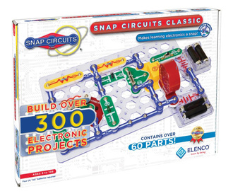 Kit Elenco Snap Circuits Clasic Plus - 310 experimente