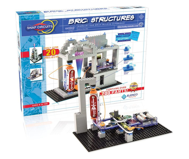 Kit Elenco Snap Circuits Structuri - SCBRIC1