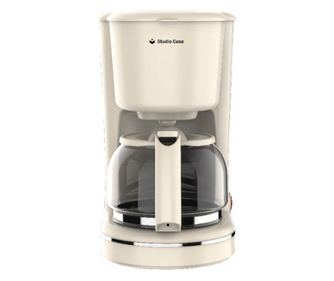 Filtru de cafea Studio Casa, SC2125 Duchess Ivory, 870 W, 1,25 L , carafa sticla