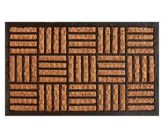 RAKI Covoras intrare, din cauciuc si fibra nuca de cocos 75x45cm
