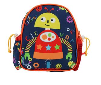 Rucsac Lamonza Robot 26x22x8 cm 0.16 kg pt gradinita multicolor