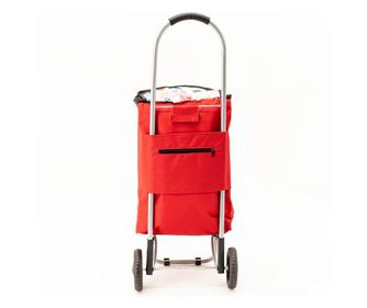 Sacosa De Piata Cu Carucior Master 87x33x26 cm rosu