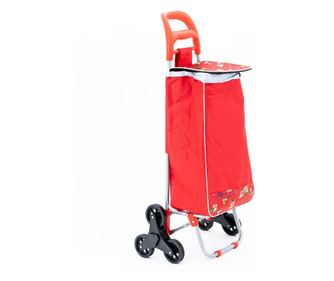 Sacosa De Piata Cu Carucior Master 95x44x30 cm rosu
