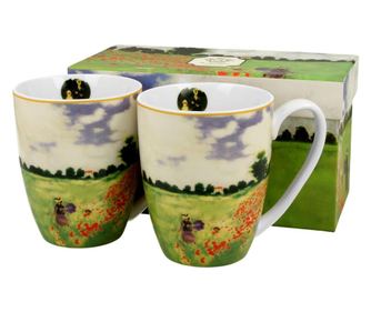 Set 2 šalice Poppy Field