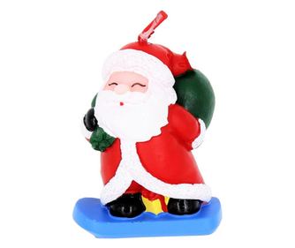 Ukrasna svijeća - "Djed Božićnjak s darovima"