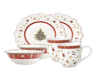 Set 6 piese mic dejun Toy's delight white-186521