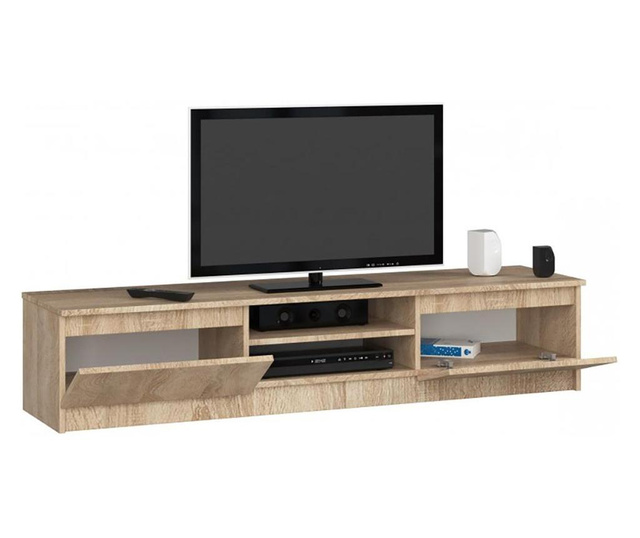 Comoda tv k160 stejar 160 x 33 x 40 cm