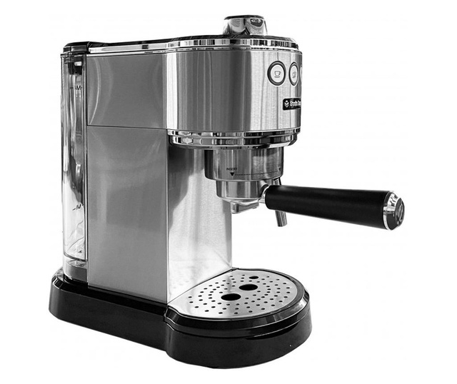 Espressor cu pompa Studio Casa Senso SC2132, design slim, 15 bar, 1350W, functie spumare lapte, 1 l, Inox