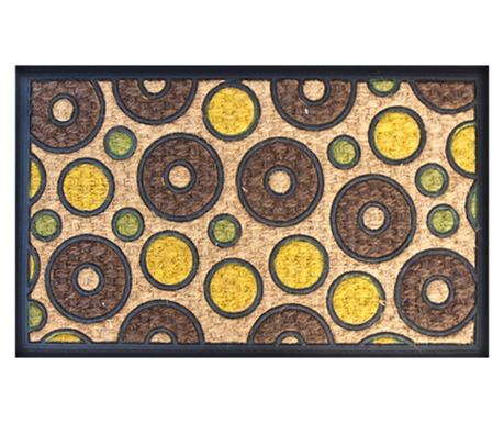 RAKI Stergator intrare din cauciuc si fibra cocos 75x45cm
