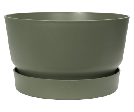 Ghiveci Greenville Bowl cu diametrull de 33 cm, culoarea leaf green
