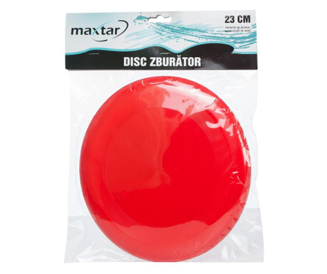 Disc Zburator Maxtar 23 cm 0.08 kg rosu