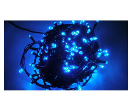Instalatie pentru pom de Craciun 100 LED-uri albastru