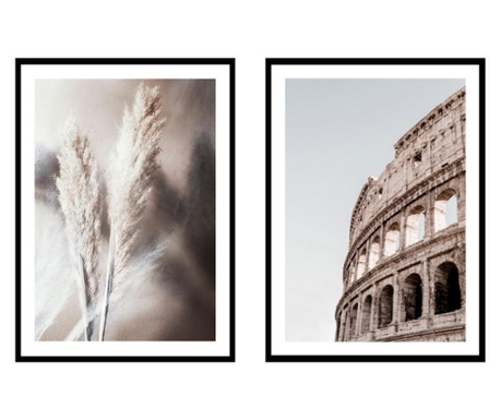 Set 2 tablouri Colosseum in Rome 30x40 cm