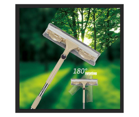 Spalator geamuri cu racleta si coada telescopica, rotatie180 grade