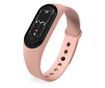 BRATARA FITNESS M6 BAND, BLUETOOTH, MONITORIZARE PULS, ACTIVITATI SI SANATATE, VIBRATII,ROZ