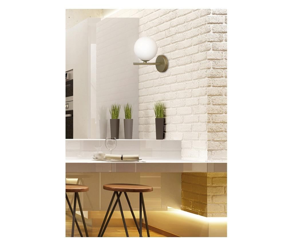 Aplica de perete Candellux Lighting, Kama, baza de otel, LED, max. 28 W, G9, alama, 20x12x19 cm - 2