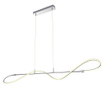Lustra Candellux Lighting, Mykonos, cablu metalic, nu, max. 25 W, crom, 132x7x120 cm