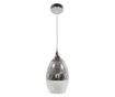 Lustra Candellux Lighting, Celia Silver, sticla, gri argintiu, 16x16x16 cm