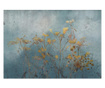 Tapet Artgeist, At dawn, textil netesut, 280x400 cm, auriu/albastru