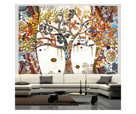 Fototapeta Decorated tree 315x450 cm