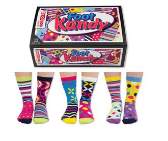 Комплект от 6 дамски чорапи Foot Kandy