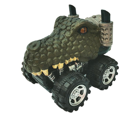 Mașinuță cu sistem friction crocodil multicolor