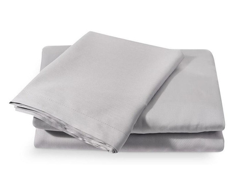 Торба за завивка white boutique, памучен сатен, сиво 220/240