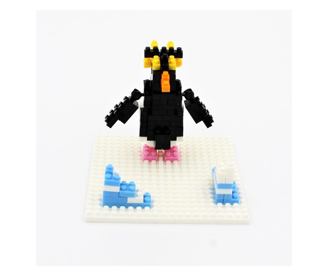 Set construcție Microbricks pinguin 169 piese