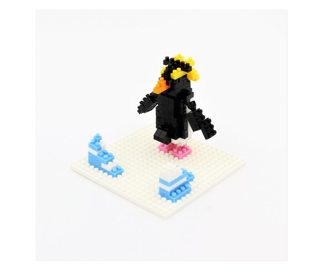 Set construcție Microbricks pinguin 169 piese