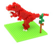 Set construcție Microbricks t-rex 147 piese