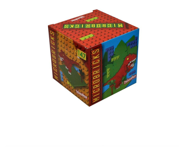 Set construcție Microbricks t-rex 147 piese