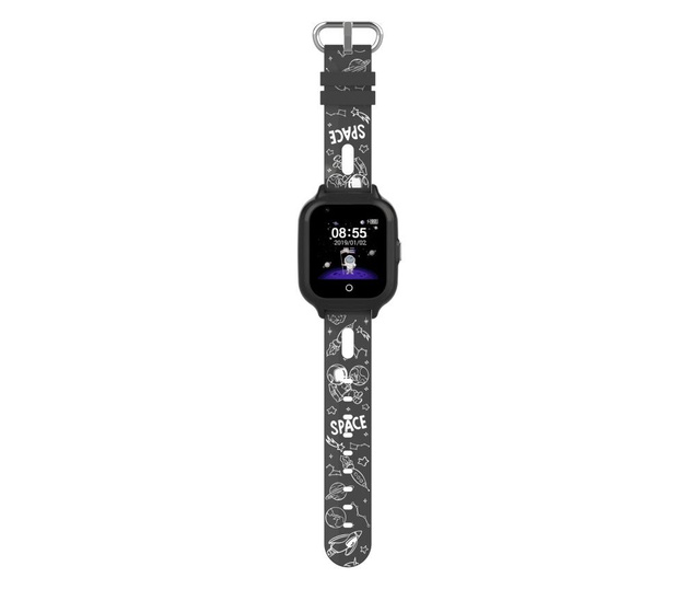 Ceas Smartwatch TND Wear Apollo, pentru copii, 4G, GPS, WIFI, SOS, foto, video, telefon, rezistent la apa, touchscreen, negru