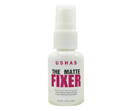Spray fixator machiaj, ushas, the matte fixer, 35 ml