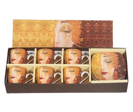 Комплект 6 чаши G.Klimt