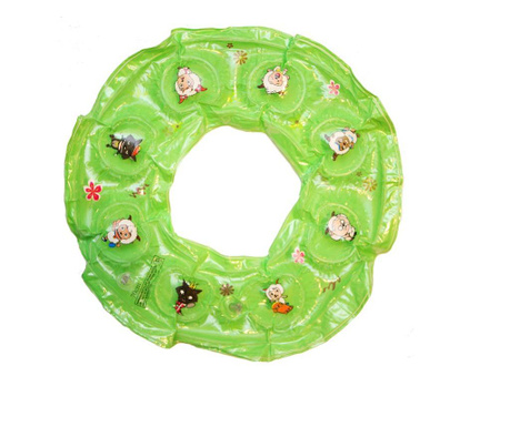 Colac baie gonflabil, copii, culoarea verde - 60 cm
