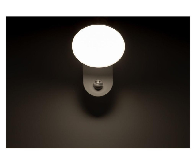 Lampa LED cu senzor de miscare PIR 15W, 4000K, 1100Lm,distanta de detectie max 9m ,inaltime de instalare 1.8 - 2.5m,alimentare 2
