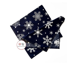 Коледна текстилна салфетка EloraVala Christmas S, 100% памук, 40/40см