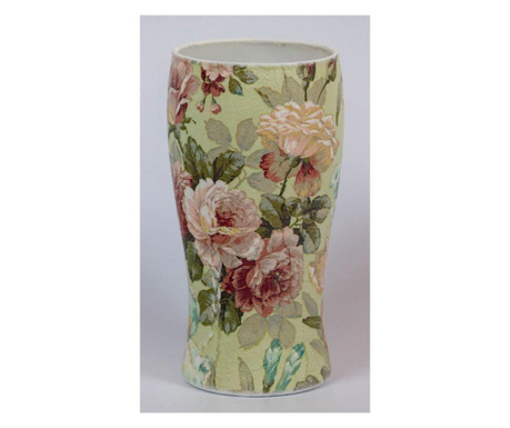 Vaza decorativa handmade,sticla, 8x16 cm