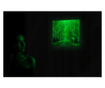 Tablou luminos in intuneric, GlowforHome, Raze de lumina in Parcul de mesteceni Toamna, 80 cm x 80 cm