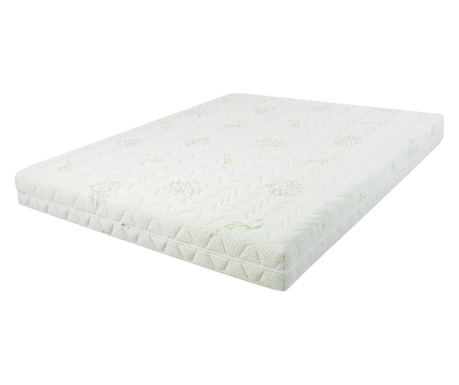 Saltea de pat Ortopedica, Memory 15+3, Aloe Vera, 100 x 200