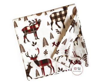 Коледна хидрофобиранa покривкa EloraVala Christmas D, 150/150см